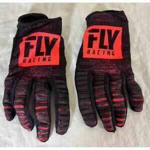 Fly Racing Kinetic Gloves Red Black Size 11 XL Off-Road BMX ATV MTB